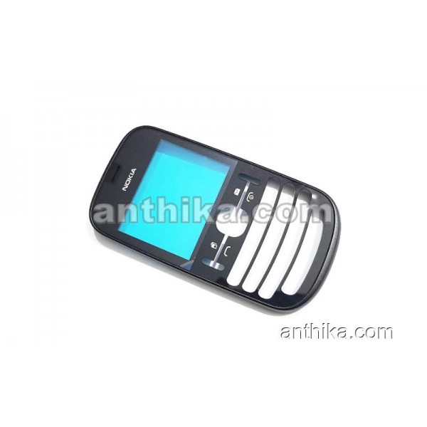 Nokia 200 201 Asha Kapak Original Front Cover Blac...