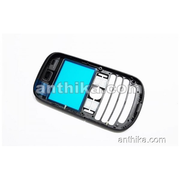 Nokia 200 201 Asha Kapak Original Front Cover Black New