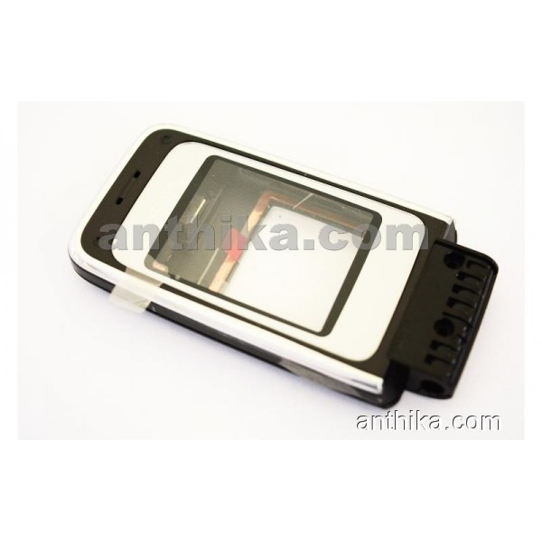 Nokia 6125 Kapak Speaker Lens Original Front Cover Glass Black New
