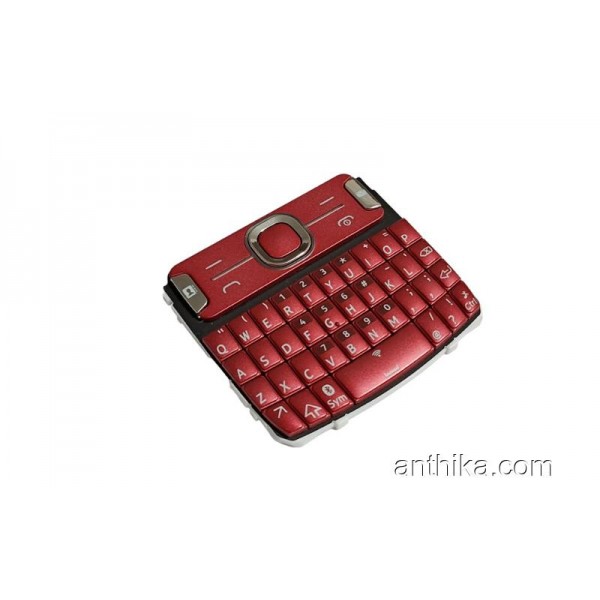 Nokia 302 Asha Tuş Original Keypad Red New