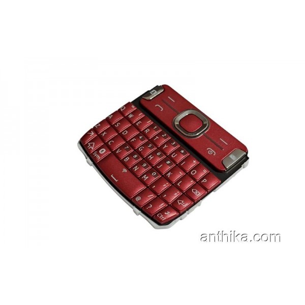 Nokia 302 Asha Tuş Original Keypad Red New