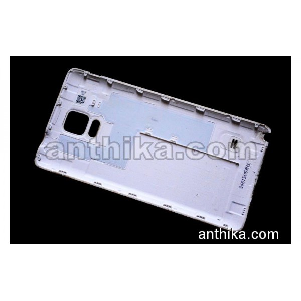 Samsung Galaxy Note 4 N910 Kapak Original Battery Cover White Used