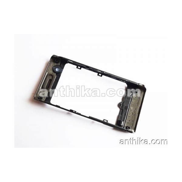 Sony Ericsson w585 w585i Kasa Original Middle Cover Black Used
