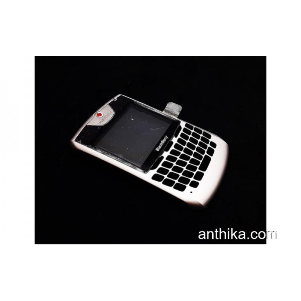 Blackberry 8700 Kapak Original Front Cover Silver ...