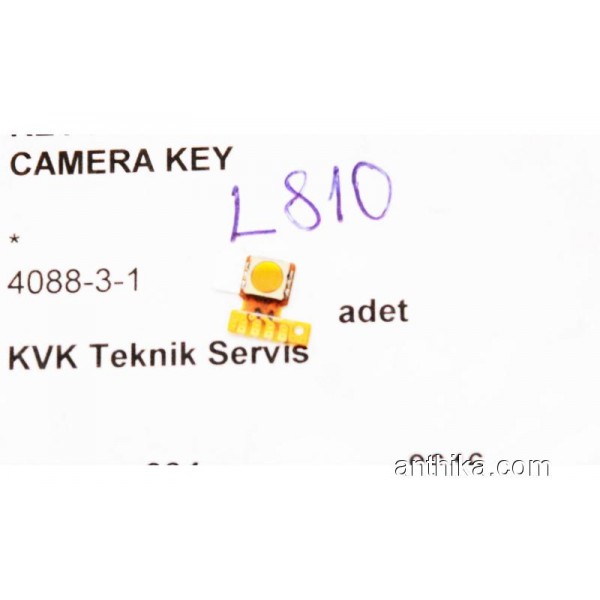 Samsung L810 L810v Kamera Tuş Flex Original Key F...