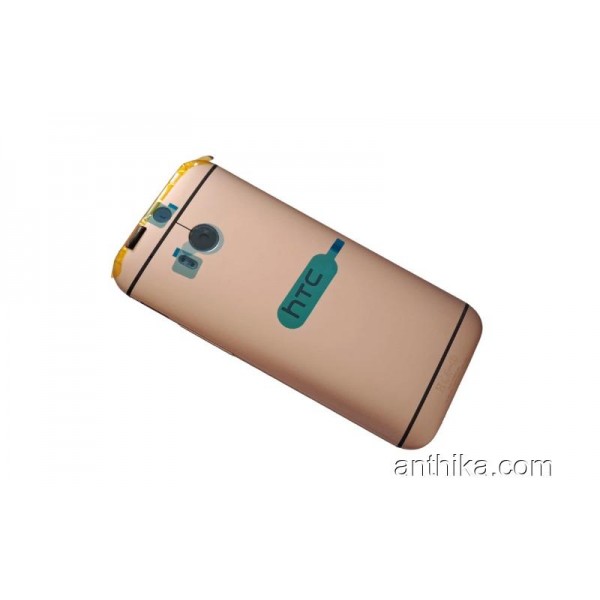Htc One M8 Kapak Kasa Original Housing Gold New