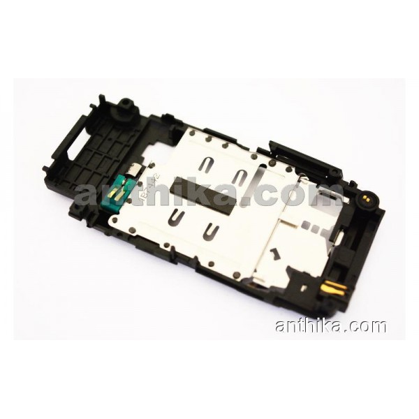 Nokia 6125 Kasa Mikrofon Titreşim Original Middle Cover Black New 0268170