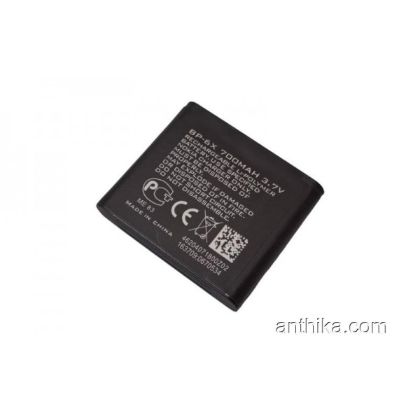 Nokia Bp-6x Batarya Pil 8800 Sirocco Batarya Pil Bp-5x Uyumlu