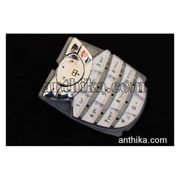 Siemens C62 Tuş Original Keypad White New