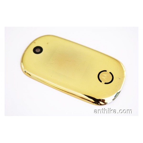 Motorola U9 Kapak Original Front Cover Gold Used