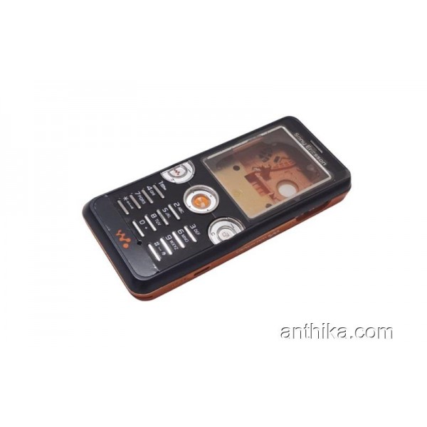 Sony Ericsson W610 W610i Kapak Kasa Tuş High Quality Full Housing Black
