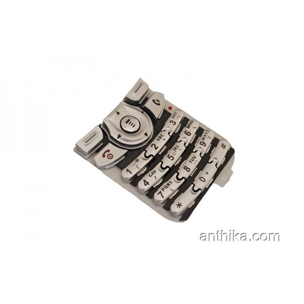 Motorola E365 Tuş Original E365 Keypad Silver New