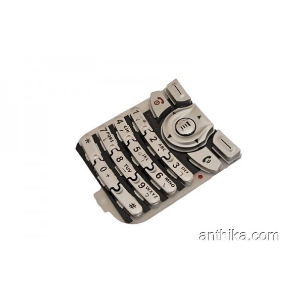 Motorola E365 Tuş Original E365 Keypad Silver New