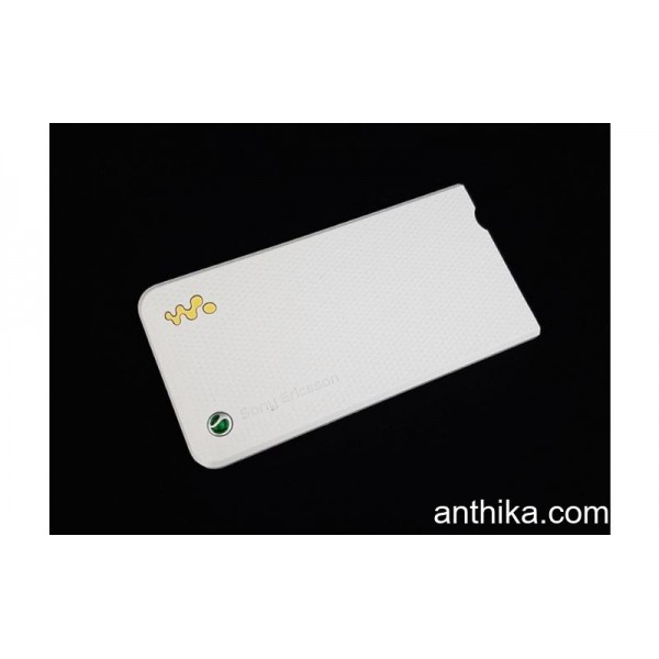 Sony Ericsson w302 w302i Kapak Original Battery Cover White Used