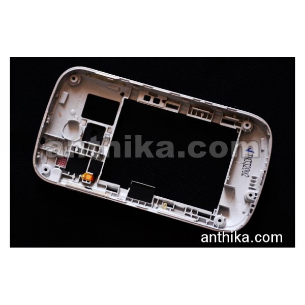 Samsung Galaxy Mini 2 S6500 Kasa Original Middle Cover Silver GH98-22391A