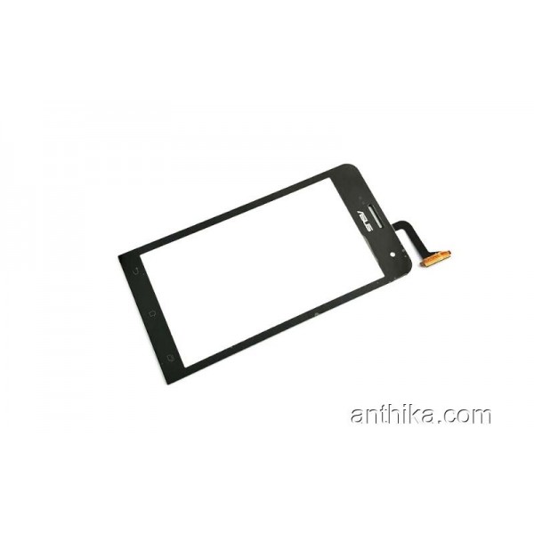ASUS Zenfone 5 A500CG A500KL A501CG Dokunmatik Ön Cam Siyah