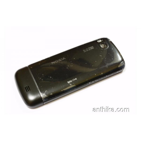 Nokia C3-01 Kapak Kasa Tuş Orjinal Kalitesinde Full Housing Black