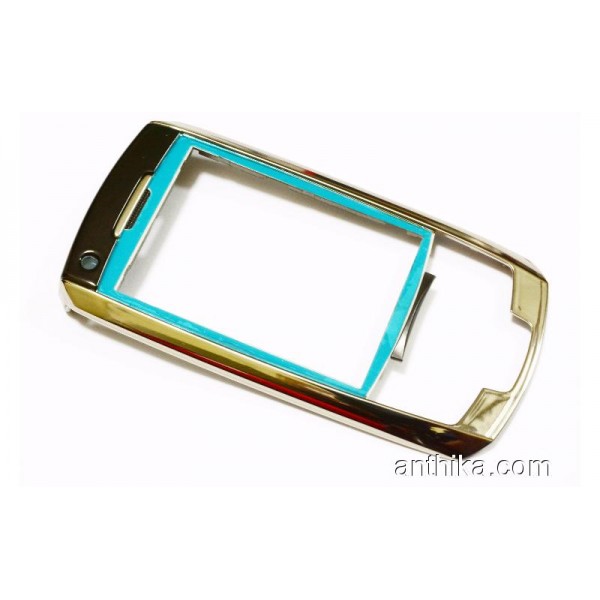 Samsung Z720 Kapak Orjinal Front Cover Silver