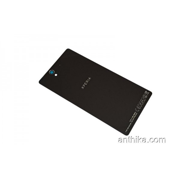 Sony Xperia Z Kapak Original Battery Cover Black N...