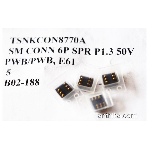 Nokia E61 Sim Kart Yuva Original 6 Pin Sim Connect...