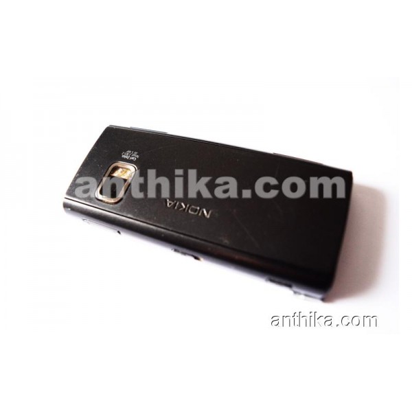 Nokia X6 X6-00 Kapak Kasa Tuş Original Full Housing Black Used-1