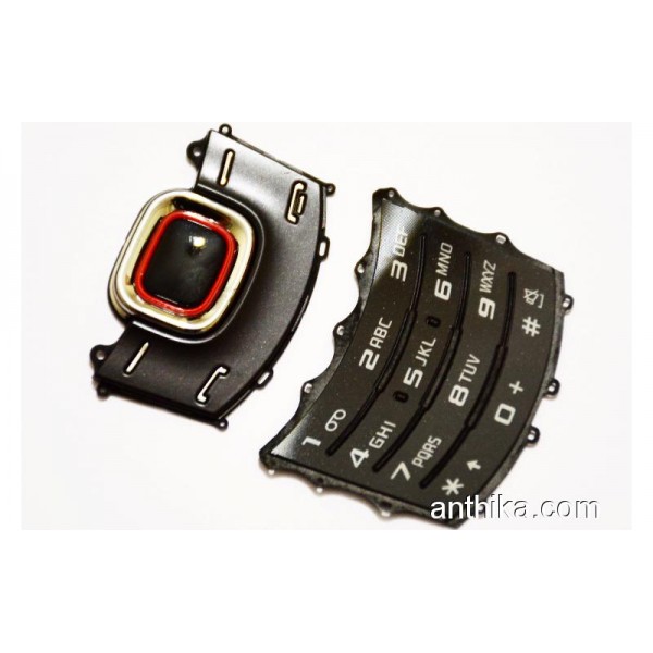 Samsung C5130 Tuş Orjinal Kalitesinde Keypad Blac...