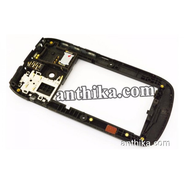 Nokia E6 E6-00 Buzzer Kasa Middle Cover Frame Black Used 0259055