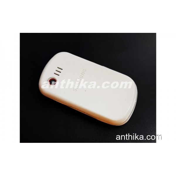 Samsung C3510 Kapak Kasa Tuş Original Housing White New