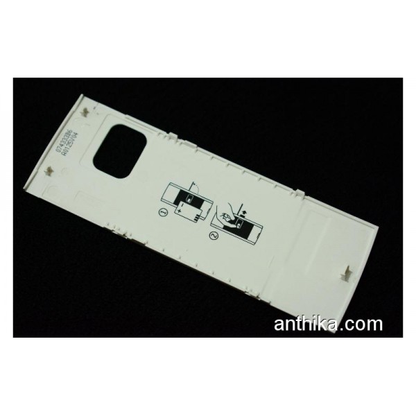 Nokia X6 Kapak Orjinal Battery Cover White New