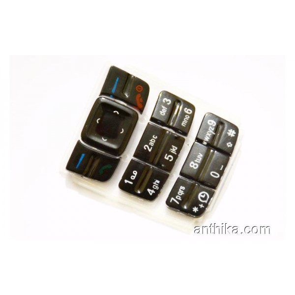 Nokia 1600 Tuş Orjinal Kalitesinde Keypad Black N...