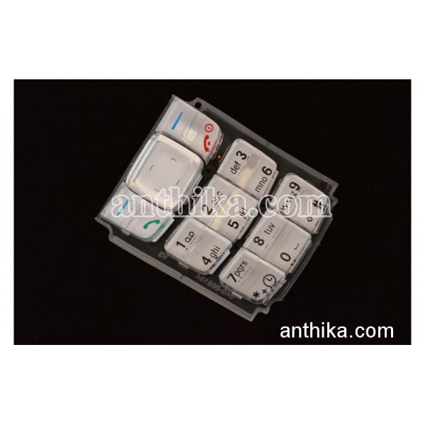 Nokia 1600 Tuş Orjinal Kalite Keypad White New