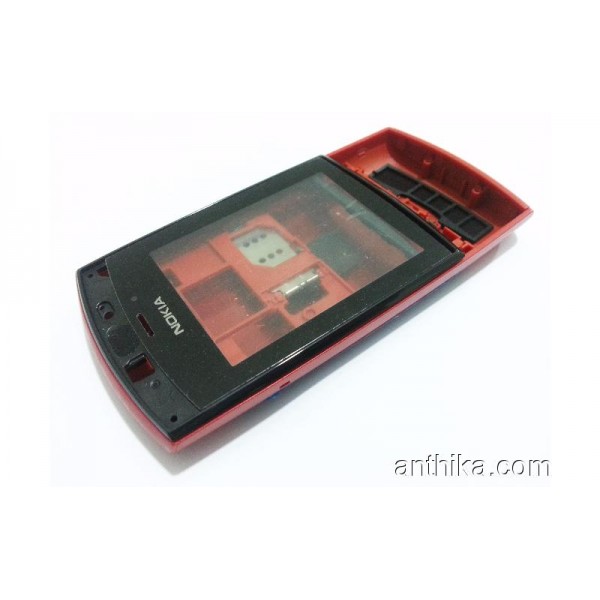 Nokia 303 N303 Kapak Kasa Orjinal Kalitesinde Housing Red