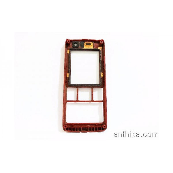 Sony Ericsson K610 K610i Kapak Orjinal Front Cover Red