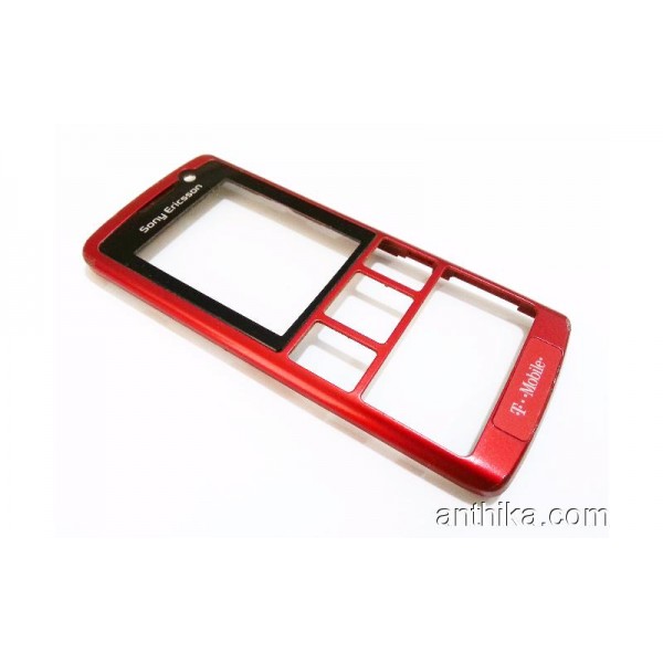 Sony Ericsson K610 K610i Kapak Orjinal Front Cover Red
