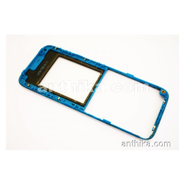 Nokia 3500 Classic Kapak Original Front Cover Blue Used