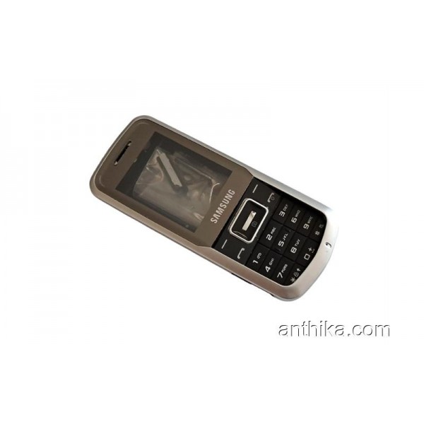 Samsung S3110 Kapak Kasa Tuş High Quality Full Housing Silver New