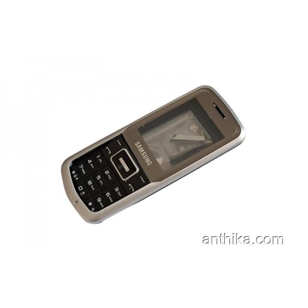 Samsung S3110 Kapak Kasa Tuş High Quality Full Housing Silver New
