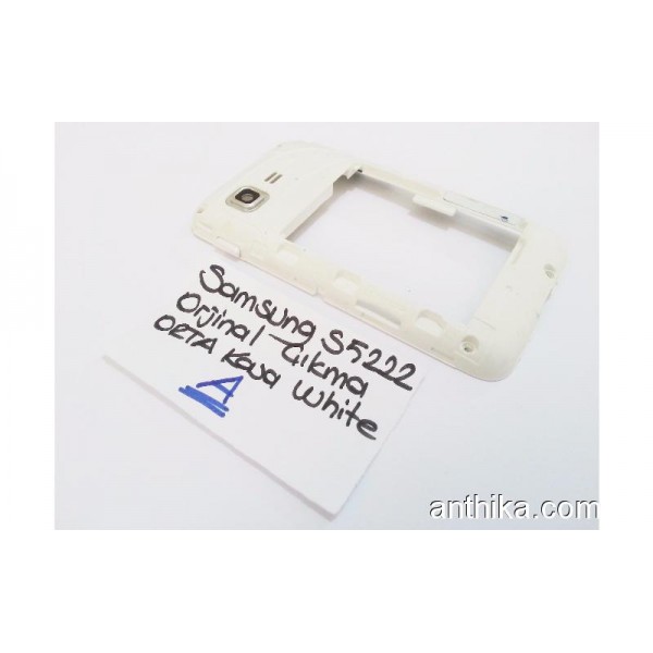 Samsung S5222 Orta Kasa Orjinal Middle White Used