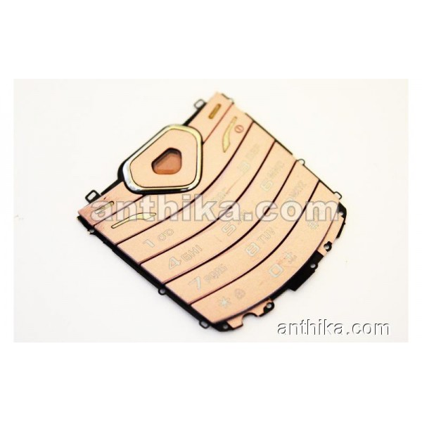 Samsung S5350 Tuş Original Keypad Pink New Condit...