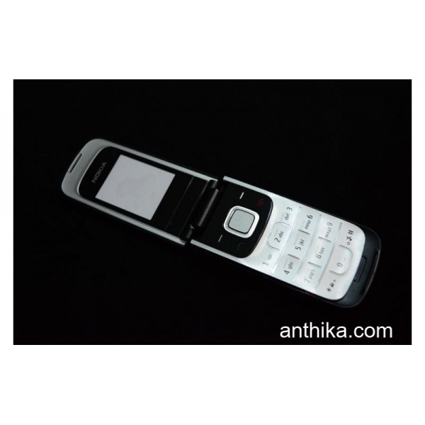 Nokia 2720 Fold Kasa Kapak Tuş Good Quality Housing Silver New