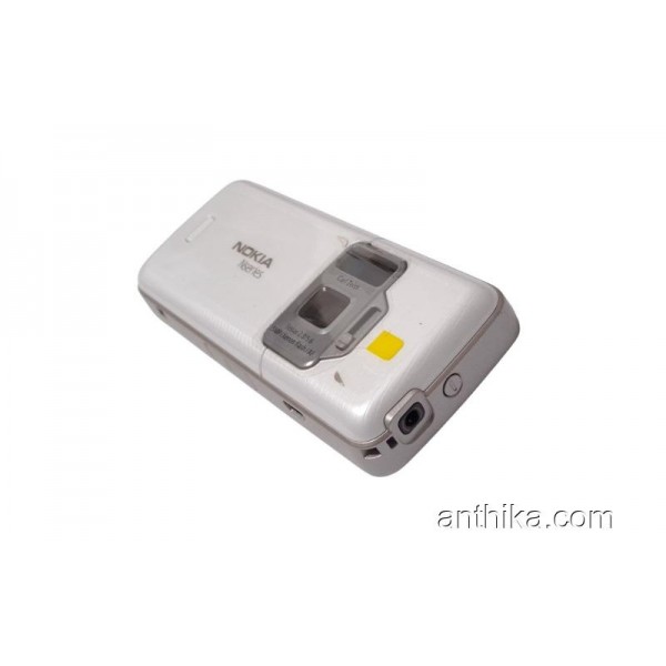 Nokia N82 Kapak Kasa Tuş Board Original Full Housing Silver New