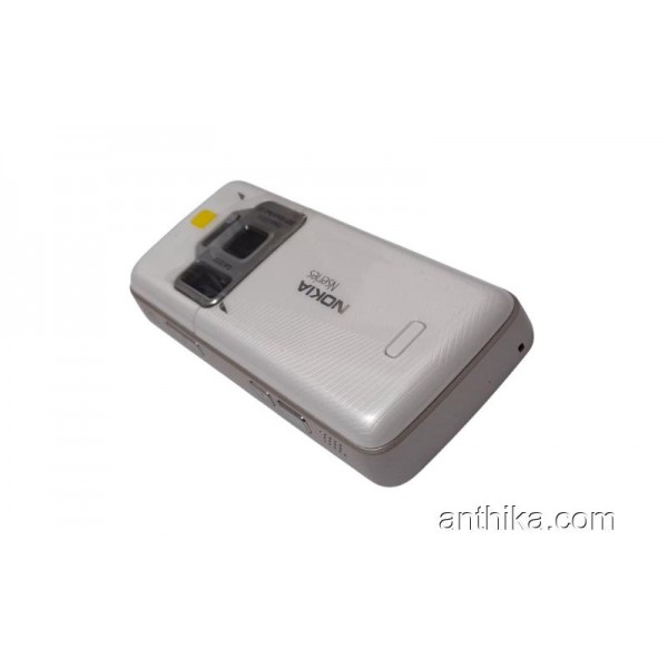 Nokia N82 Kapak Kasa Tuş Board Original Full Housing Silver New