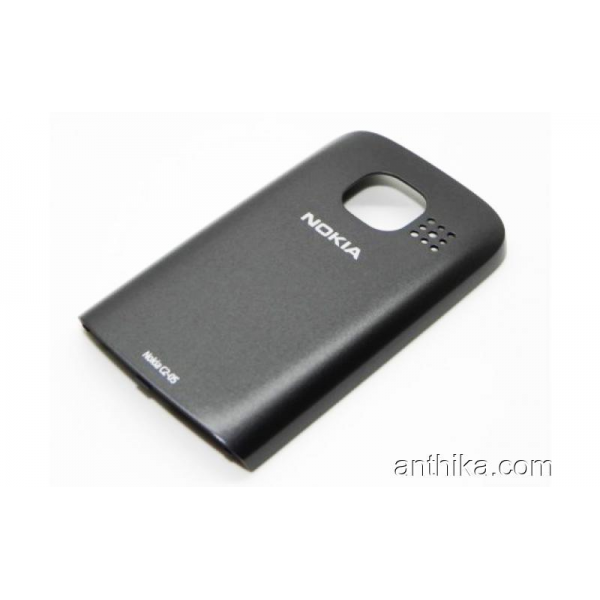 Nokia C2-05 Kapak Original Battery Cover Black New