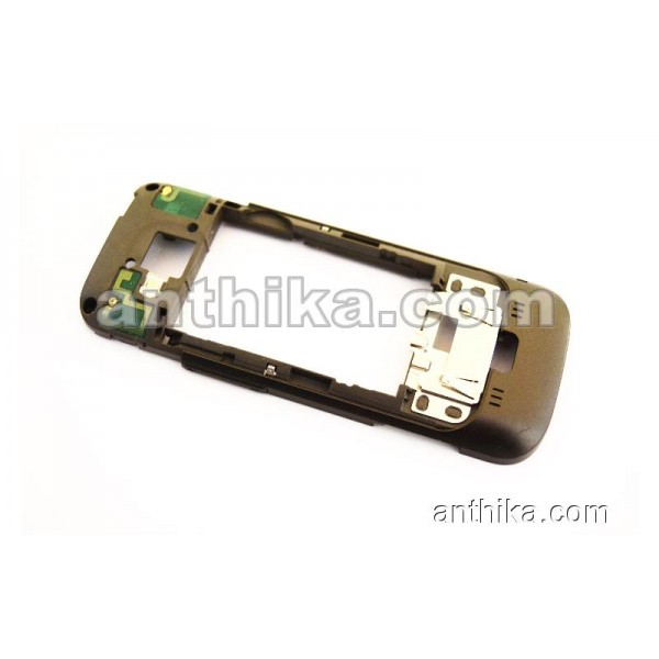 Nokia C5 C5-00 Kasa Orjinal Middle Cover Frame Gre...