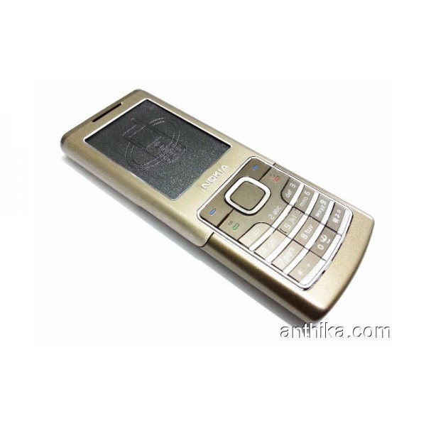 Nokia 6500 Classic  Kapak Tuş A++Kalite Cover Brown
