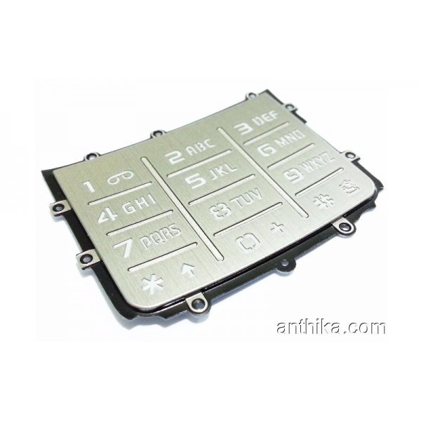 Samsung G800 Tuş Orjinal Keypad Silver