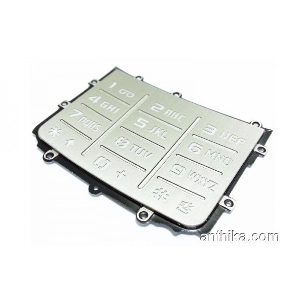 Samsung G800 Tuş Orjinal Keypad Silver