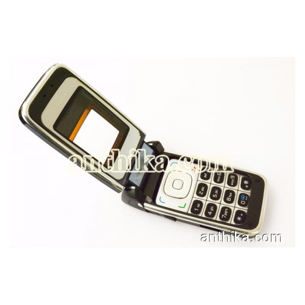 Nokia 6125 Kapak Kasa Tuş Orjinal Full Housing Black Used