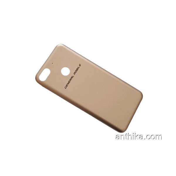 General Mobile GM 8 Go Kapak Arka Kapak Gold