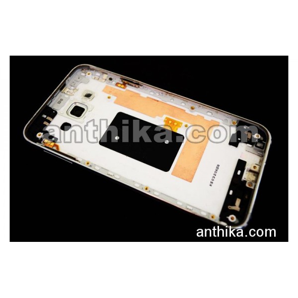 Samsung E7 SM-E700F Kapak Kasa Original Housing White Used